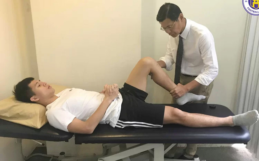 Đình Trọng vắng mặt là tổn thất lớn ở hàng thủ U22 Việt Nam. Ảnh: Hà Nội FC 