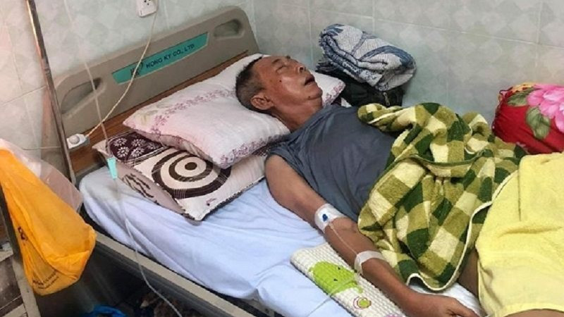 Hình ảnh cách đây vài ngày của nghệ sĩ Lê Bình.