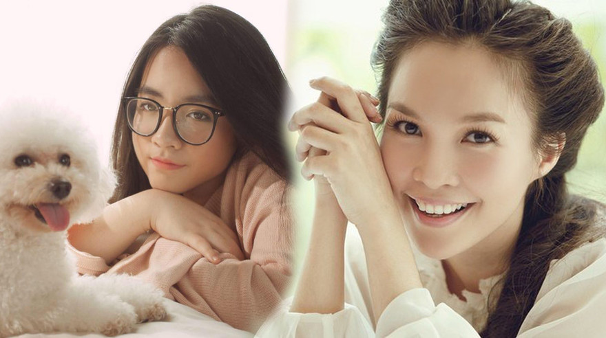 Nhan sắc và chiều cao đáng ngưỡng mộ ở tuổi 17 của con gái Hiền Thục 