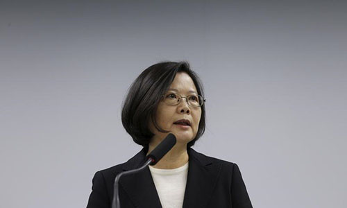 Lãnh đạo Đài Loan Thái Anh Văn. Ảnh: Reuters. 