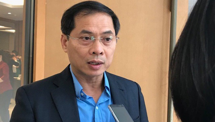 Thứ trưởng Bộ Ngoại giao Bùi Thanh Sơn. (ảnh: VnEconomy)