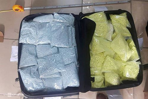 Tang vật bị thu giữ. Ảnh: Bảo Ngọc. 