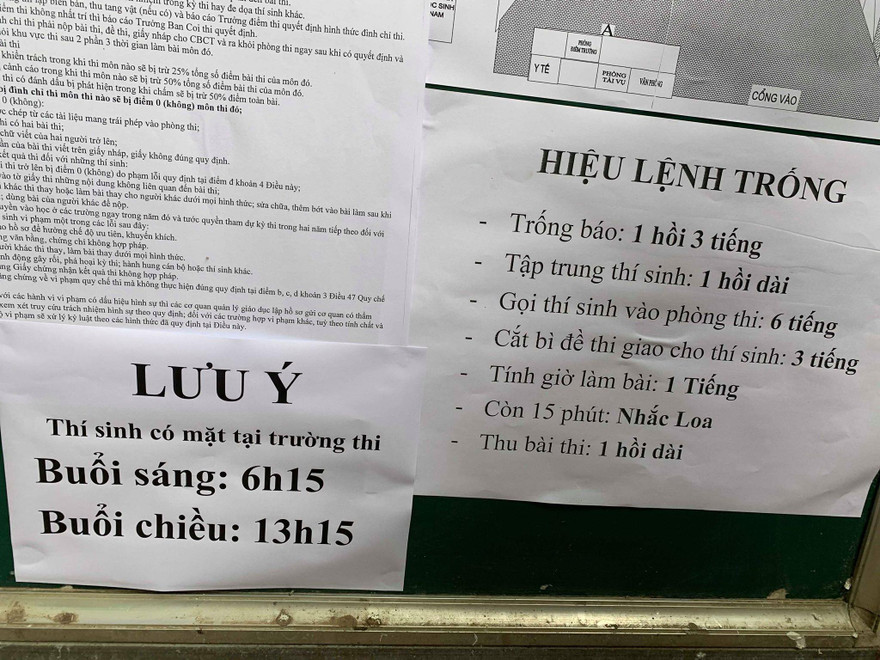 Đề thi Ngữ văn ở Phú Thọ bị tuồn ra ngoài trước giờ quy định?