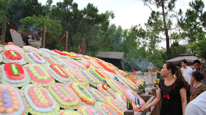 Đài truyền hình Việt Nam sẽ truyền hình trực tiếp lễ dâng hương tại khu mộ Đại tướng Võ Nguyên Giáp vào sáng ngày 7/5.