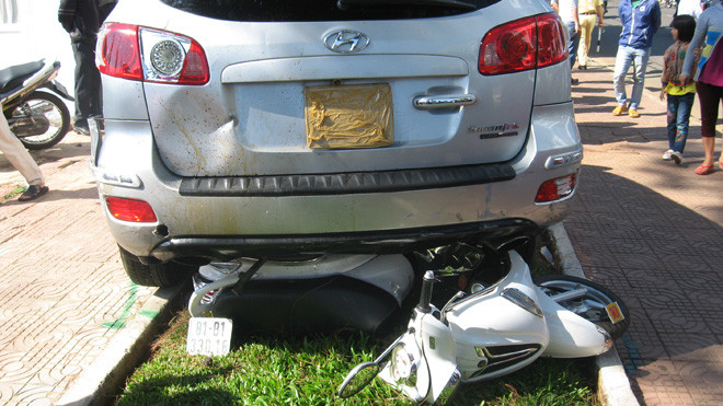 Hiện trường vụ tai nạn