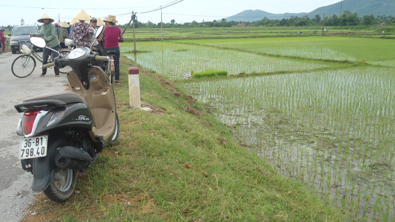 Hiện trường xảy ra vụ việc. Ảnh: Phạm Nhài