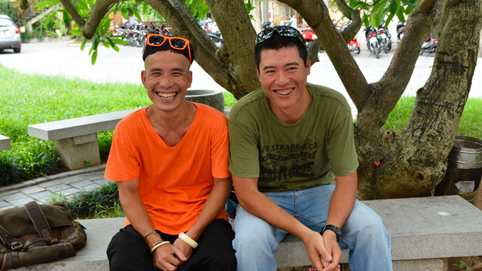 Hai nhân vật chính của triển lãm