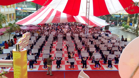 Thầy trò trường THCS Khương Thượng 'rung chuông vàng' lần 2