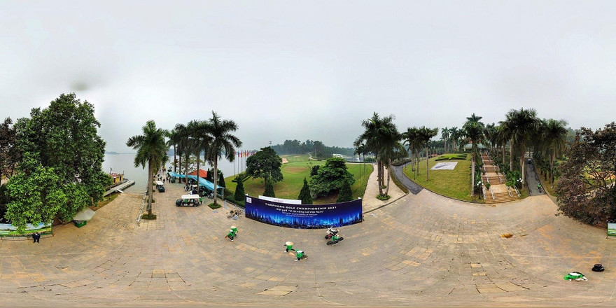 360 độ sân golf Đồng Mô - Nơi khởi tranh giải Tiền Phong Golf Championship 2021