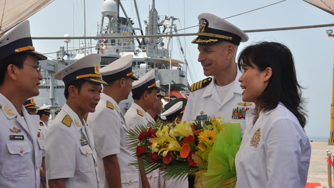 Hải quân Việt - Mỹ huấn luyện chung