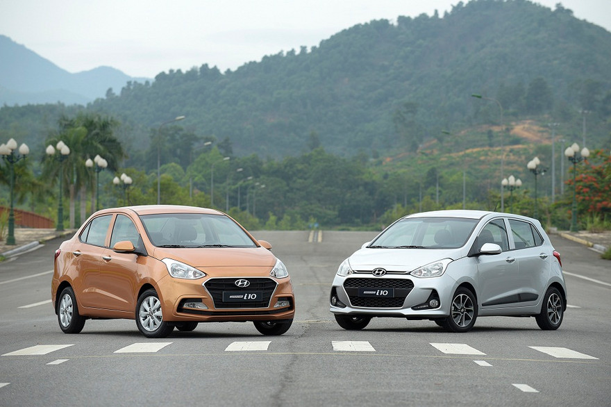 Grand i10 là mẫu xe bán chạy nhất năm 2018 của phân khúc A tại Việt Nam.
