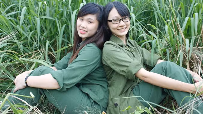 Nữ sinh Đại học Thái Nguyên