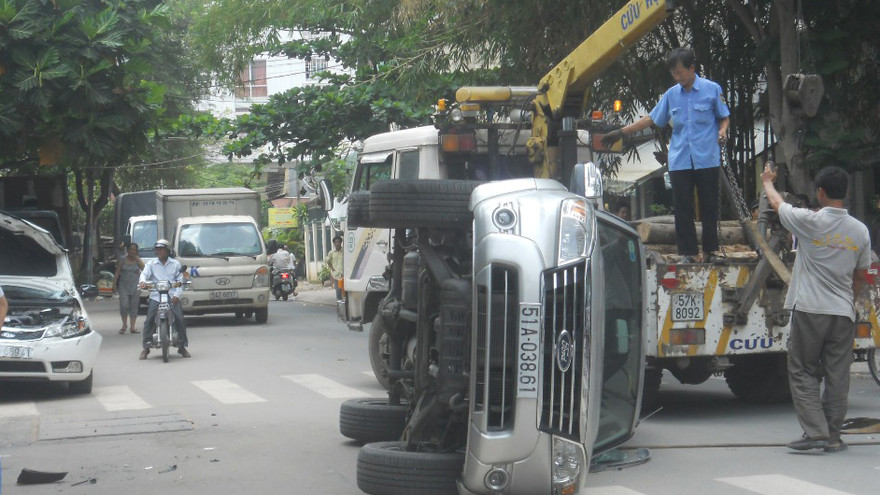 Hiện trường vụ tai nạn