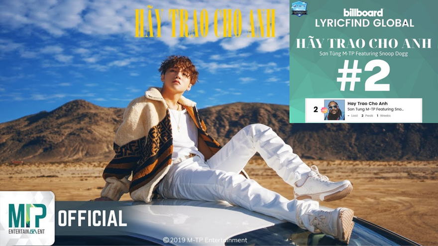 Sơn Tùng M-TP trở thành nghệ sĩ Việt đầu tiên lọt vào hai bảng xếp hạng Billboard