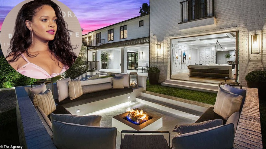 Cận cảnh căn biệt thự mới tậu hơn 300 tỉ đồng của Rihanna