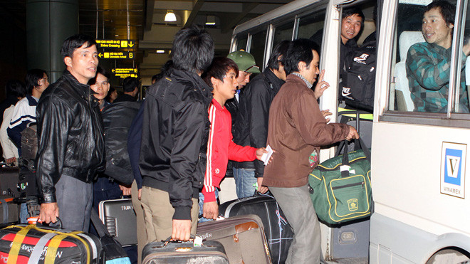 Trong năm 2014, dự kiến sẽ đưa 87 nghìn lao động đi làm việc ở nước ngoài. Ảnh: Phong Cầm