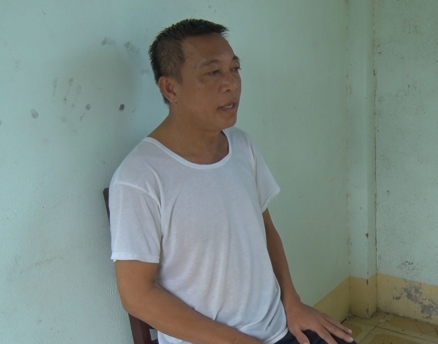 Đối tượng Trần Trọng Tùng. Ảnh Văn Vũ.