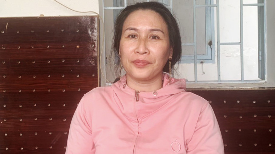 Bị can Lê Thị Bình. Ảnh: Công an cung cấp