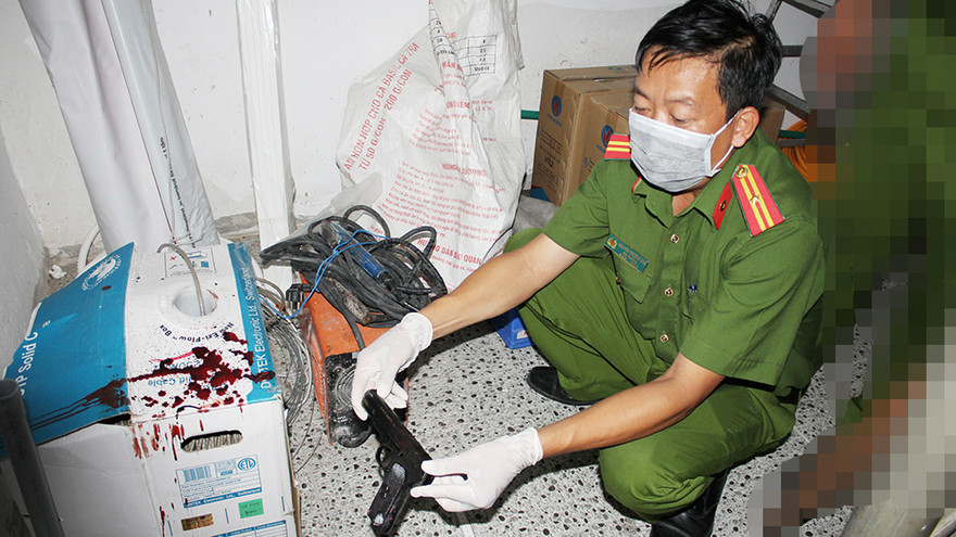 Khẩu súng công an thu giữ