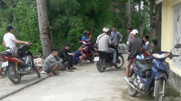 Khu vực nơi xảy ra vụ việc.