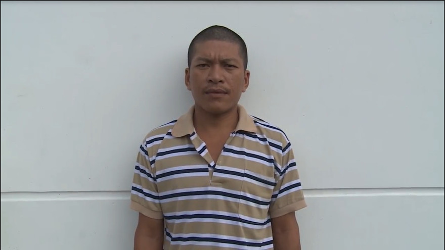 Huỳnh Hữu Đức tại cơ quan công an