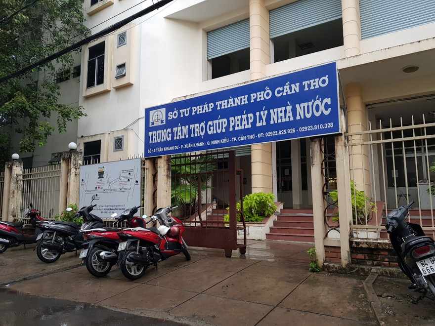 Trung tâm trợ giúp pháp lý nhà nước (Sở Tư pháp Cần Thơ).