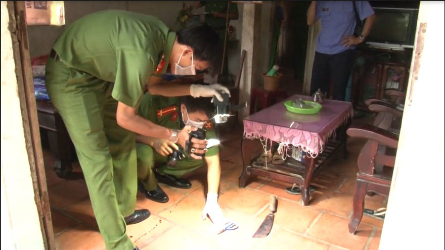 Hiện trường vụ án mạng