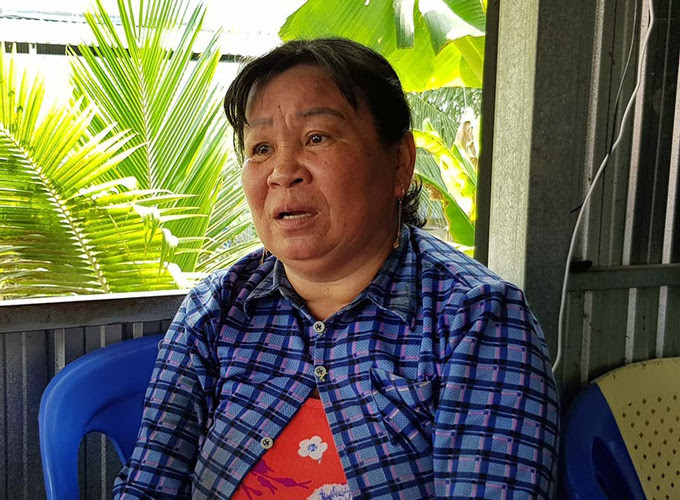 Bà Lệ cho biết cái chết của chồng mình còn nhiều bất thường. 