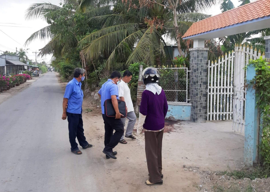 Hiện trường vụ án.