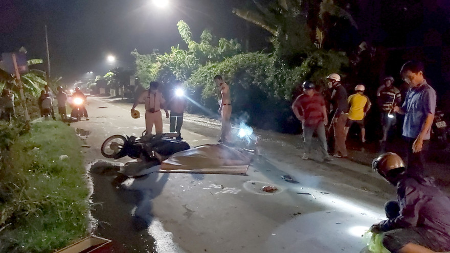 Hiện trường vụ tai nạn