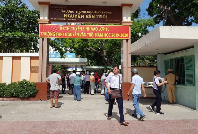 Khánh Hòa công bố điểm chuẩn vào lớp 10 