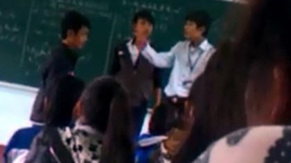 Chưa công bố hình thức kỷ luật vụ thầy trò đánh nhau 
