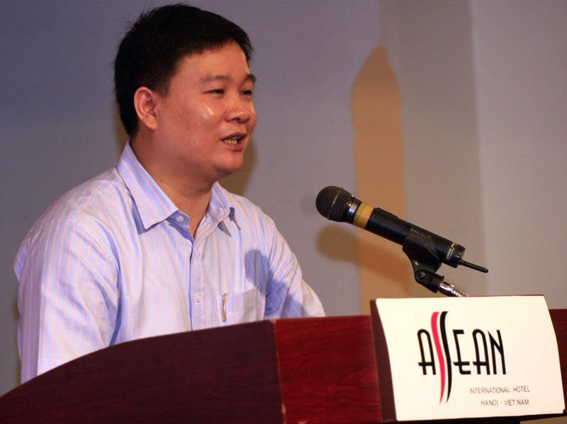 Ông Nguyễn Tiến Bình -Tổng biên tập Báo Giáo dục Việt Nam.