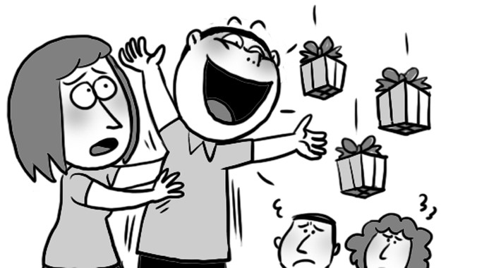 Em bẽ mặt vì tính bốc đồng của anh ấy