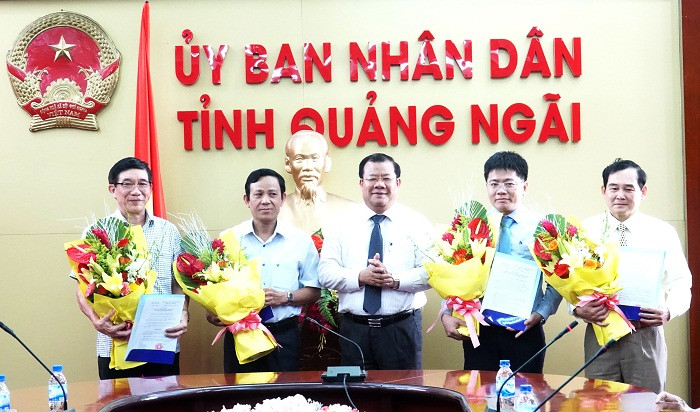 Nhân sự mới Quảng Ngãi, Thừa Thiên Huế