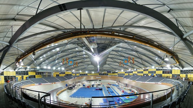 Theo đề án ban đầu, riêng dự án xây dựng sân đua xe đạp lòng chảo, hợp tác với đối tác Hàn Quốc, tốn tới 250 triệu USD và đây cũng là một trong những hạng mục bị dư luận phản ứng nhiều. Ảnh minh hoạ