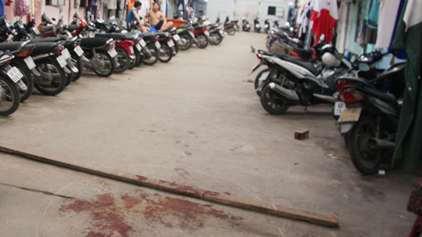 Khu vực xảy ra hỗn chiến