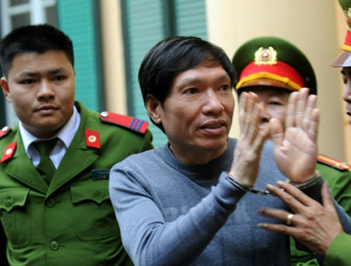 Dương Tự Trọng tại phiên xử sơ thẩm - Ảnh: Thái Uyên (Thanh Niên) 