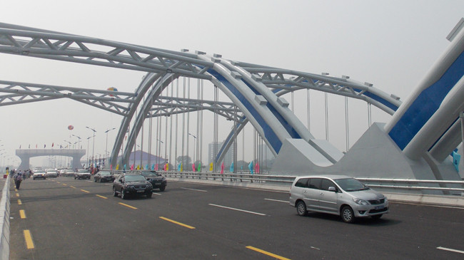 Cầu Đông Trù. Ảnh: Trọng Đảng