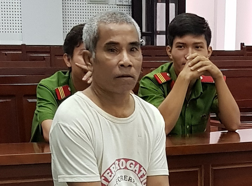 Bị cáo Sươl tại Tòa.