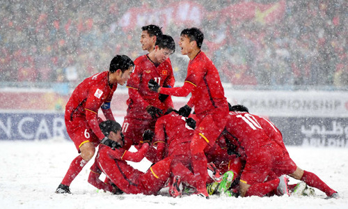 Trao thưởng, giao lưu với các ‘người hùng’ U23 Việt Nam