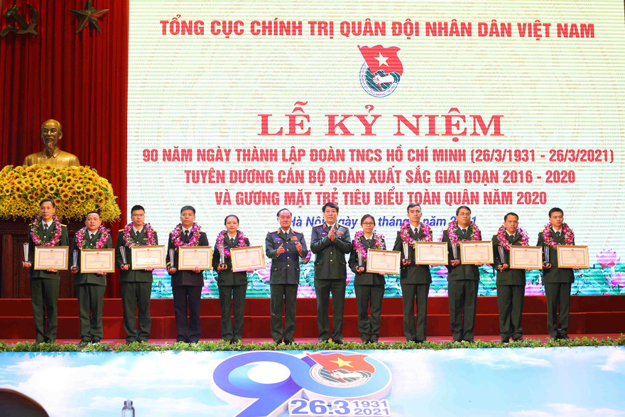 Tuyên dương Gương mặt trẻ tiêu biểu toàn quân năm 2020