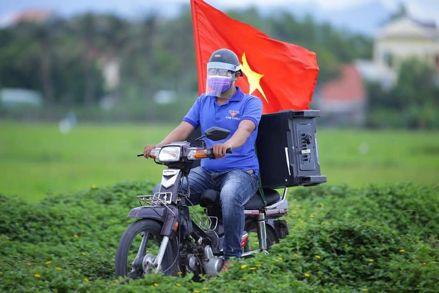 Đoàn viên, thanh niên tỉnh Quảng Nam tham gia tuyên truyền phòng, chống dịch COVID - 19