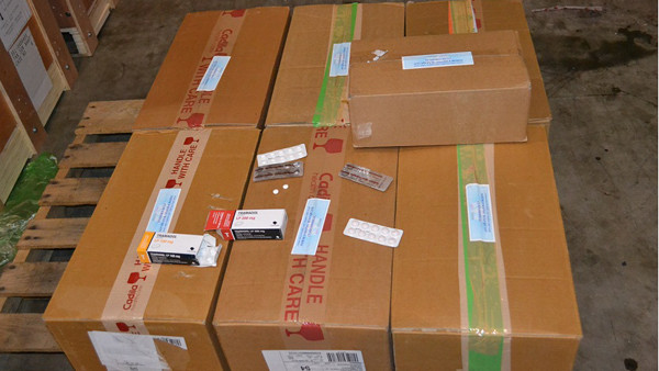 Hơn 30.000 viên thuốc gây nghiện bị bắt giữ. Ảnh: Đông Sơn.