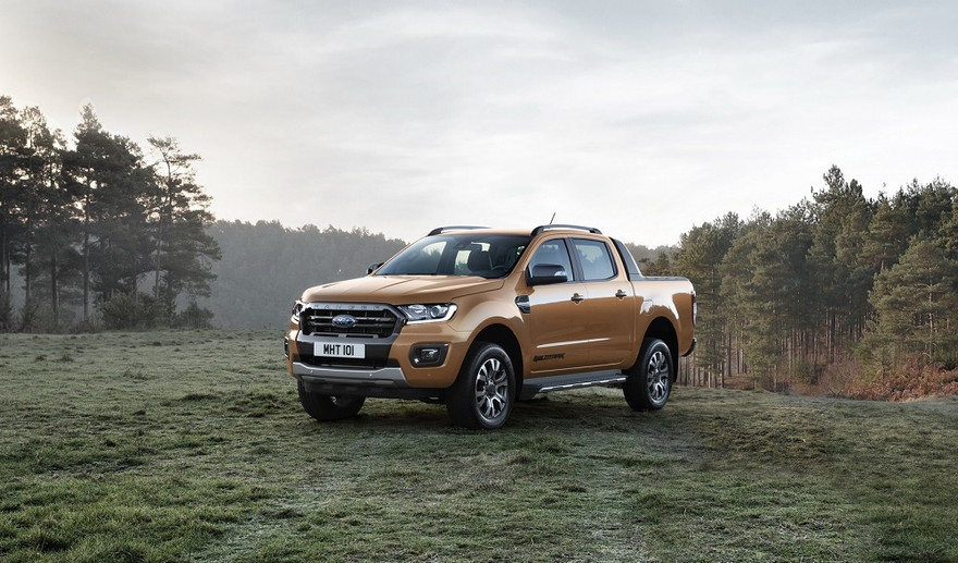 Ford Ranger 2019 dành cho thị trường châu Âu.
