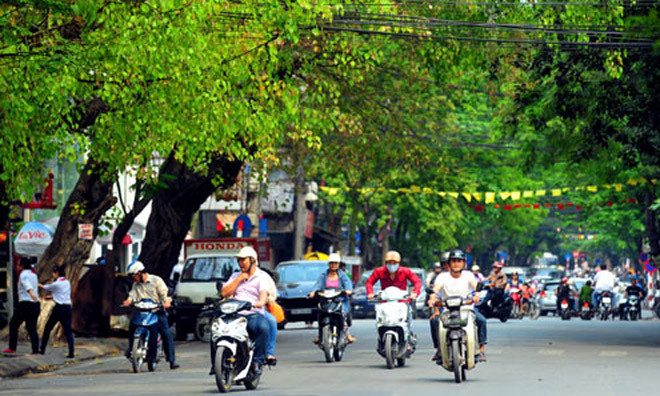 Khu vực miền Bắc ít mưa, trời nắng trong những ngày nghỉ lễ.