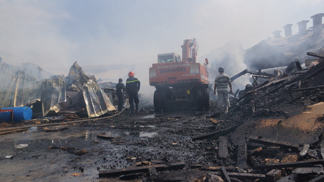 Hiện trường vụ cháy