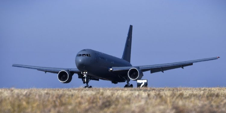 Máy bay chiến lược KC-46 Pegasus đầu tiên của Không quân Mỹ