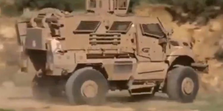 Xe quân sự mới được Quân đội Algeria tiếp nhận