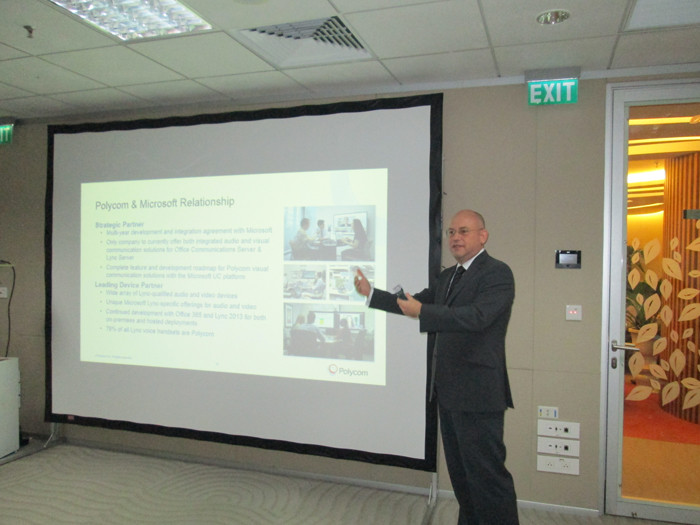 Polycom tăng cường hợp tác với Microsoft